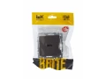             BRITE HDMI розеткасы РHDMI-0-БрТБ қара қола ИЭК    