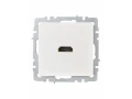             BRITE HDMI розеткасы РHDMI-0-БрБ ақ ИЭК    