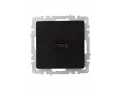             BRITE HDMI розеткасы РHDMI-0-БрЧ қара ИЭК    
