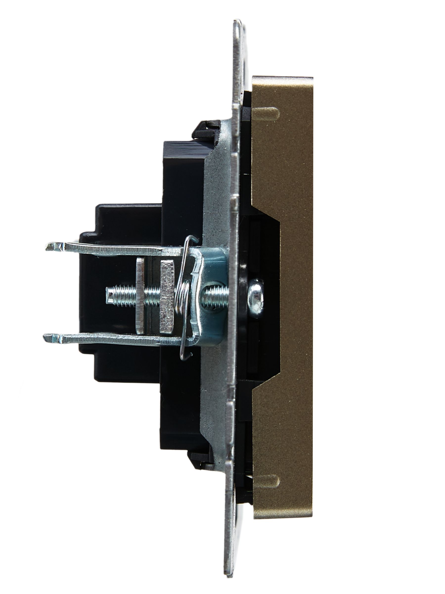             BRITE HDMI розеткасы РHDMI-0-БрШ Шампан ИЭК    