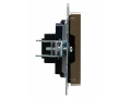             BRITE HDMI розеткасы РHDMI-0-БрШ Шампан ИЭК    