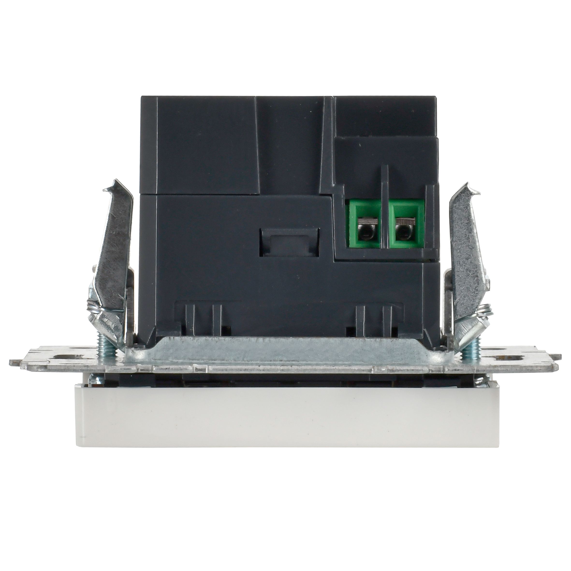            BRITE USB A+C розеткасы 18 Вт РЮ11-1-БрБ ақ ИЭК    