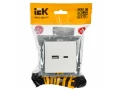             BRITE USB A+C розеткасы 18 Вт РЮ11-1-БрБ ақ ИЭК    