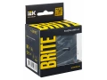             BRITE USB A+C розеткасы 18 Вт РЮ11-1-БрМ маренго ИЭК    