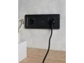             BRITE USB A+C розеткасы 18 Вт РЮ11-1-БрГ графит ИЭК    