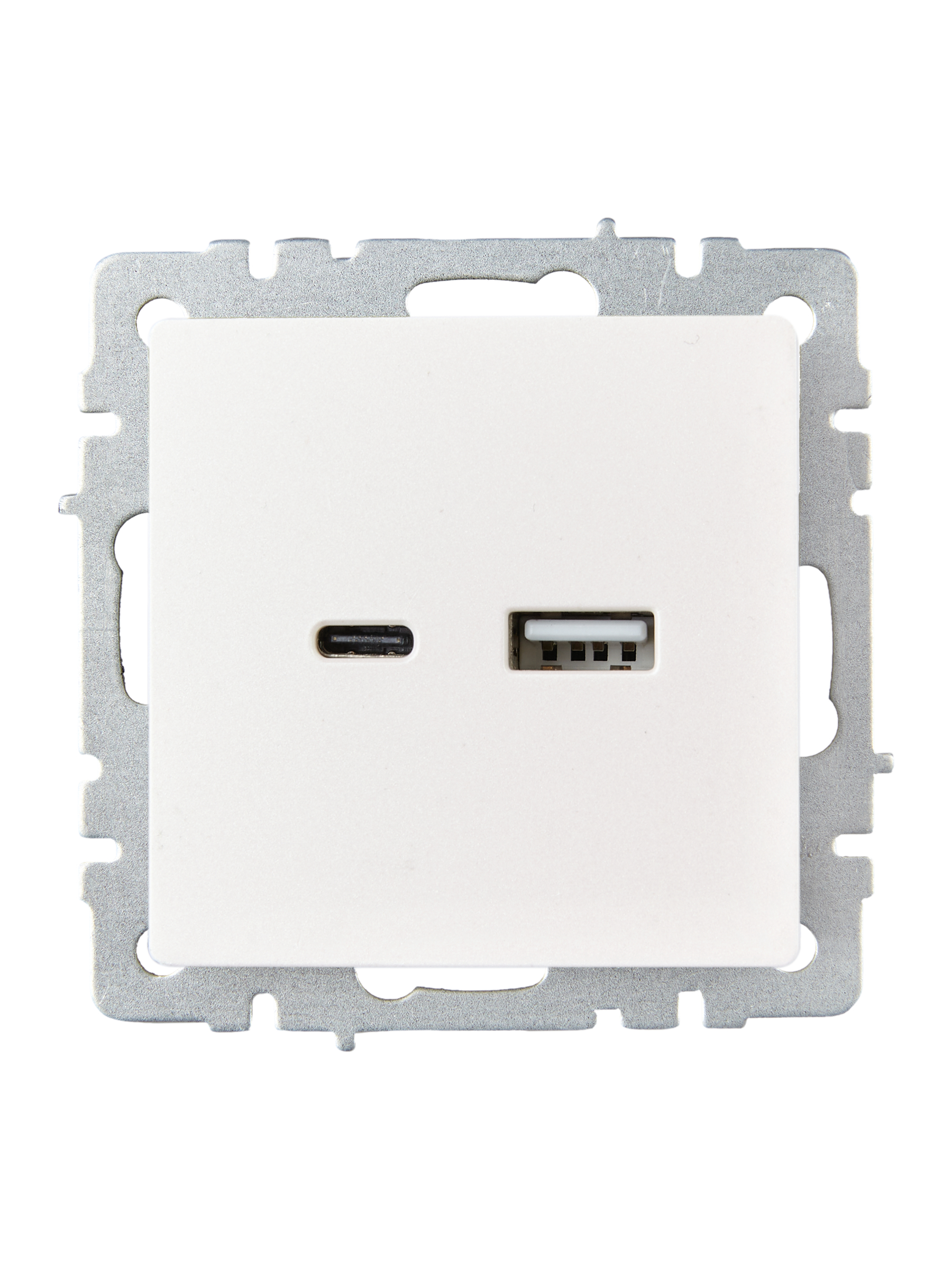             BRITE USB A+C розеткасы 18 Вт РЮ11-1-БрЖ інжу ИЭК    