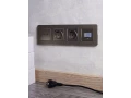             BRITE USB A+C розеткасы 18 Вт РЮ11-1-БрШ Шампан ИЭК    