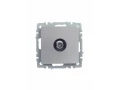             BRITE TV өтпелі розеткасы РТВ10-0-БрА алюминий ИЭК    