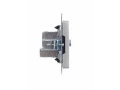             BRITE TV өтпелі розеткасы РТВ10-0-БрА алюминий ИЭК    