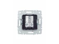             BRITE TV өтпелі розеткасы РТВ10-0-БрА алюминий ИЭК    