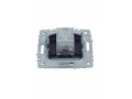             BRITE TV өтпелі розеткасы РТВ10-0-БрА алюминий ИЭК    