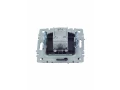             BRITE TV өтпелі розеткасы РТВ10-0БрМ маренго ИЭК    