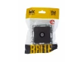             BRITE TV өтпелі розеткасы РТВ10-0-БрТБ қара қола ИЭК    