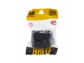            BRITE Қос розетка TV+RJ45 мыс.5E РТВ/РК12-БрГ графит ИЭК    