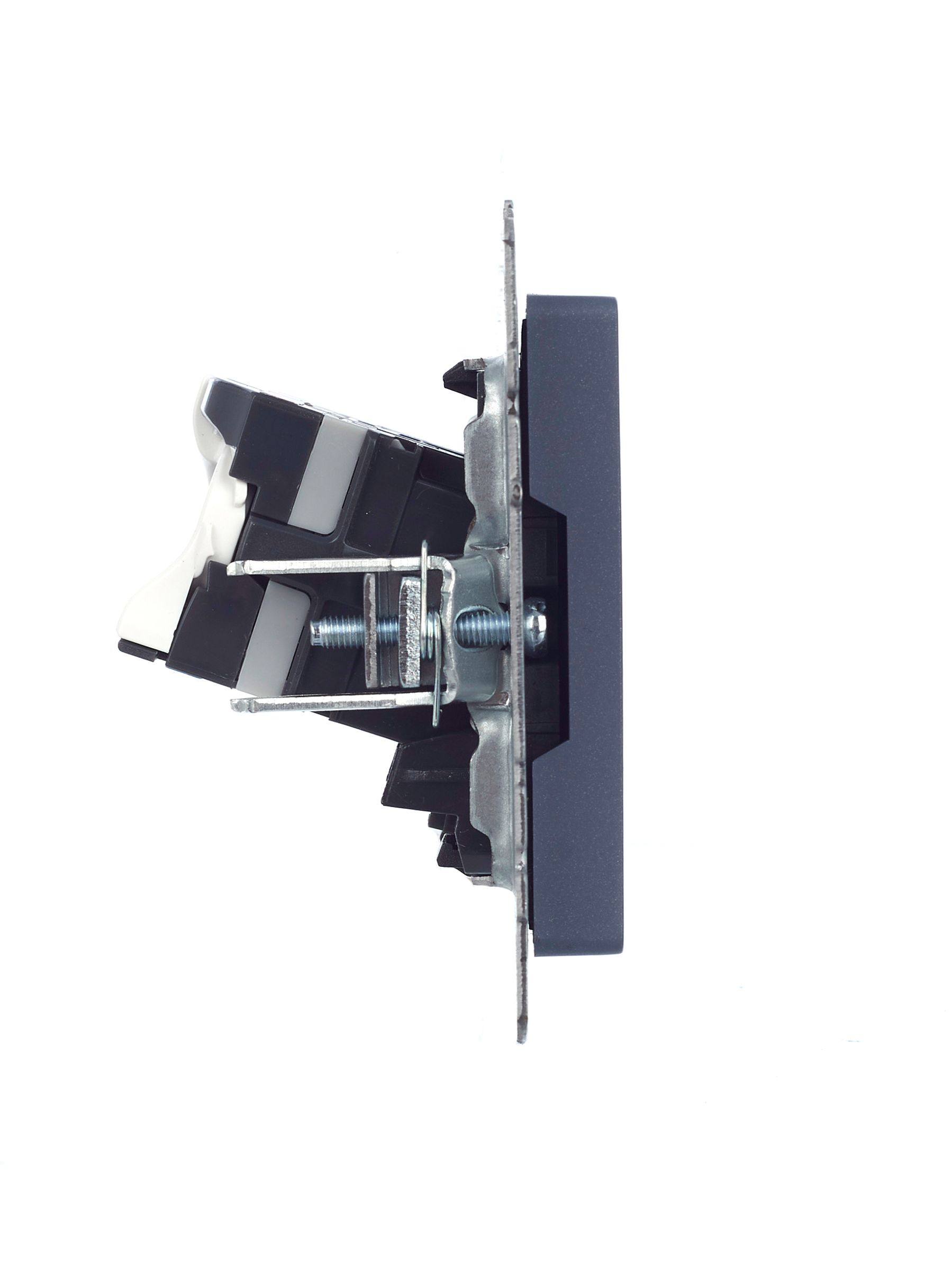            BRITE Қос компьютерлік розетка RJ45 мыс.5E РК10-2-БрМ маренго ИЭК    