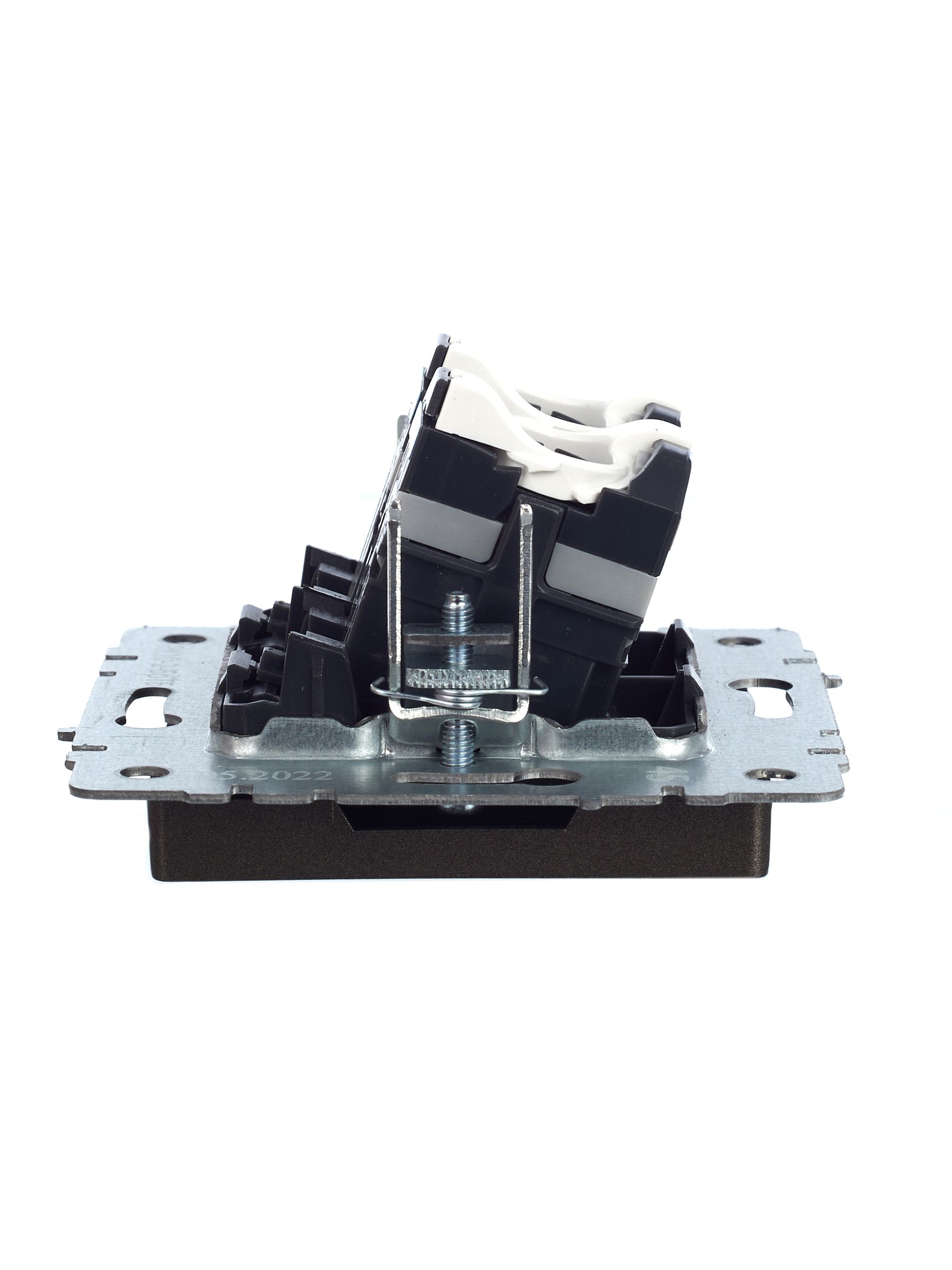             BRITE Қос компьютерлік розетка RJ45 мыс.5E РК10-2-БрТБ қара қола ИЭК    