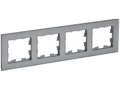             BRITE Жақтау 4 орынды РУ-4-2- БрСе шыны сұр ИЭК    