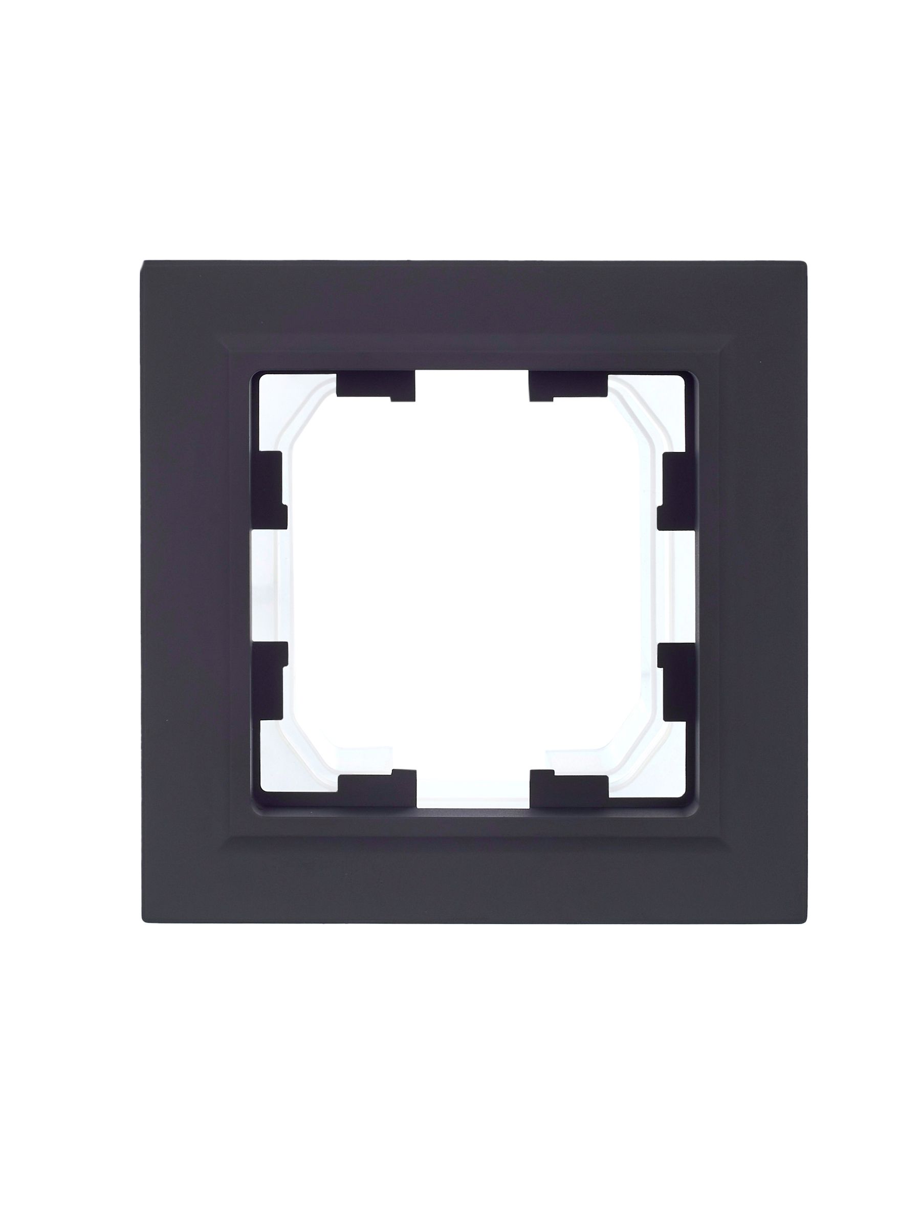             BRITE Жақтау 1-орынды IP44 РУ-1-БрГ-44 графит ИЭК    