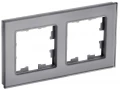             BRITE Жақтау 2 -орынды РУ-2-2- БрСе шыны сұр ИЭК    