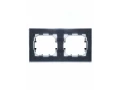             BRITE Жақтау 2-орынды IP44 РУ-2-БрМ-44 маренго ИЭК    