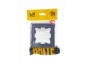             BRITE Жақтау 1-орынды IP44 РУ-1-БрМ-44 маренго ИЭК    