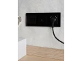             BRITE Жақтау 3 орынды РУ-3-2- БрЧ шыны қара ИЭК    