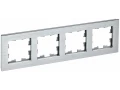             BRITE Жақтау 4 орынды РУ-4-1- БрА металл алюминий ИЭК    