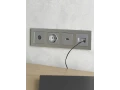             BRITE Жақтау 4 орынды РУ-4-1- БрА металл алюминий ИЭК    