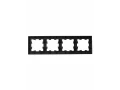             BRITE Жақтау 4 орынды РУ-4-2- БрТБ шыны қара қола ИЭК    