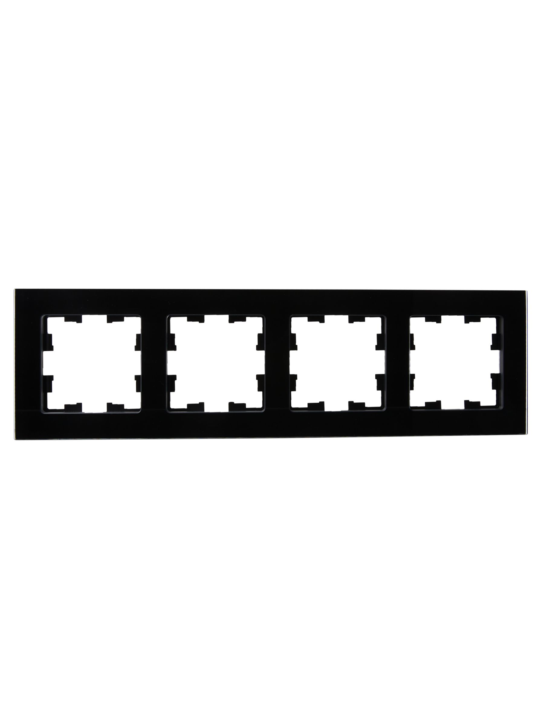             BRITE Жақтау 4 орынды РУ-4-2- БрЧ шыны қара ИЭК    