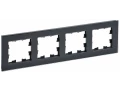             BRITE Жақтау 4 орынды РУ-4-2- БрЧ шыны қара ИЭК    
