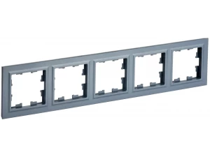 BRITE Рамка 5-местная РУ-5-БрМ маренго ИЭК