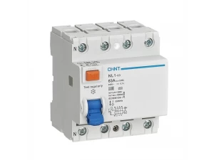 УЗО NL1-63 6kA 4P 40A 300mA тип AC (DB) (CHINT) 200230