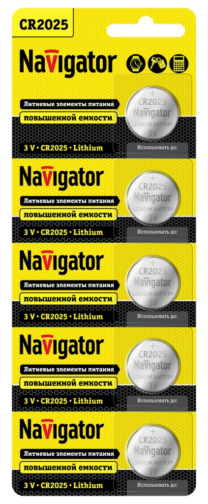 Батарея NBT-CR2025-BP5 94 764 Navigator