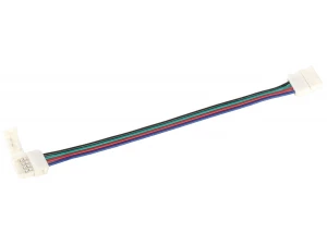Коннектор 3шт RGB 10мм (разъем-15см-разъем) ИЭК