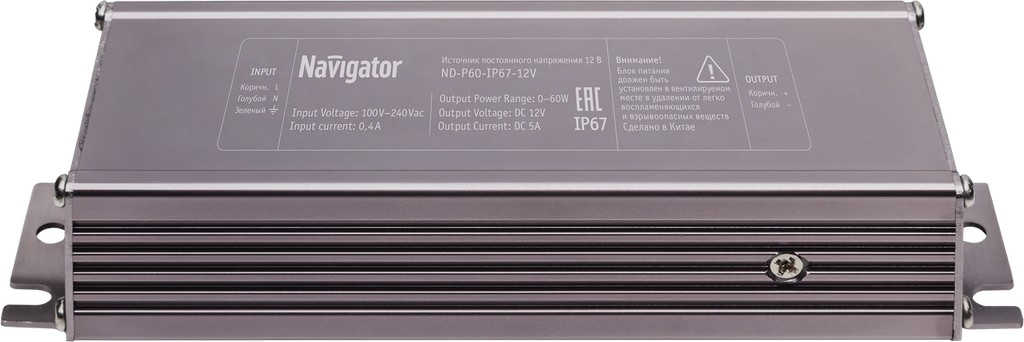 Драйвер ND-P60-IP67-12V 71 472 Navigator