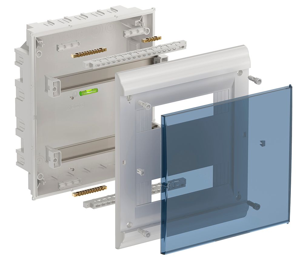             Пластикалық корпус ЩРВ-П-24 модульдері кіріктірілген ақ PRIME IP41 ИЭК    