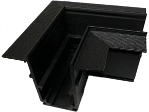 Угол прямой горизонтальный для встраиваемого шинопровода M-TRACK LEDAR