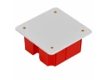             Қорап КМ41001 дәнекерленген қатты қабырғаға арналған 92x92x45 (өзі кескіштермен, қақпақпен) ИЭК    