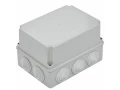             Қорап дәнекерленген КМ41246 ашық тізбекке арналған190х140х120мм IP55 (RAL 7035, 10 гермокірістер) ИЭК    