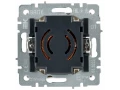             BRITE Айналмалы-итермелі жарық реттегіші 600Вт CC10-1-0-БрБ ақ ИЭК    