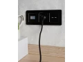             BRITE USB розеткасы, А+A 5В 3,1 А РЮ10-1-БрЧ қара ИЭК    