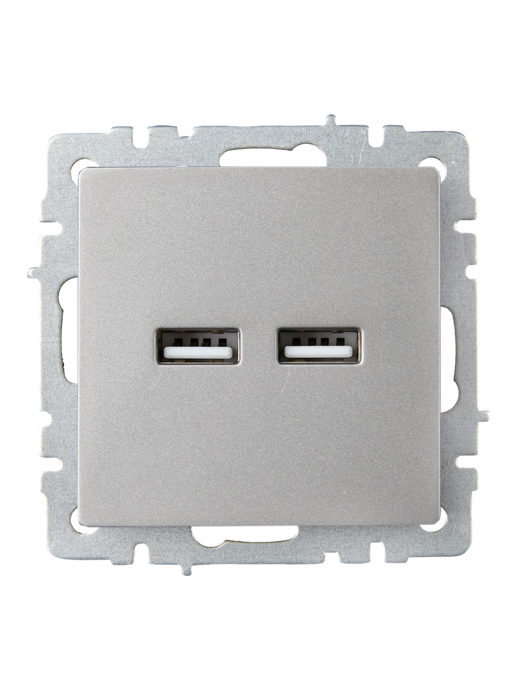             BRITE USB розеткасы, A+A 5В 3,1 А РЮ10-1-БрС болат ИЭК    