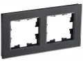             BRITE жиектемесі, 2 орынды РУ-2-2-Бр, шыны қара күңгірт ИЭК    