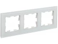             BRITE жиектемесі, 3 орынды РУ-3-2-Бр, шыны ақ күңгірт ИЭК    