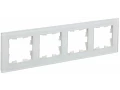             BRITE жиектемесі, 4 орынды РУ-4-2-Бр, шыны ақ күңгірт ИЭК    