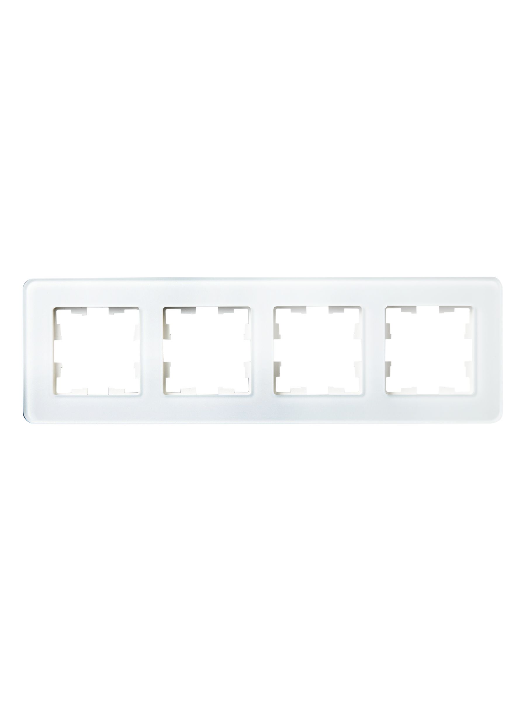             BRITE жиектемесі, 4 орынды РУ-4-2-Бр, шыны ақ RE ИЭК    