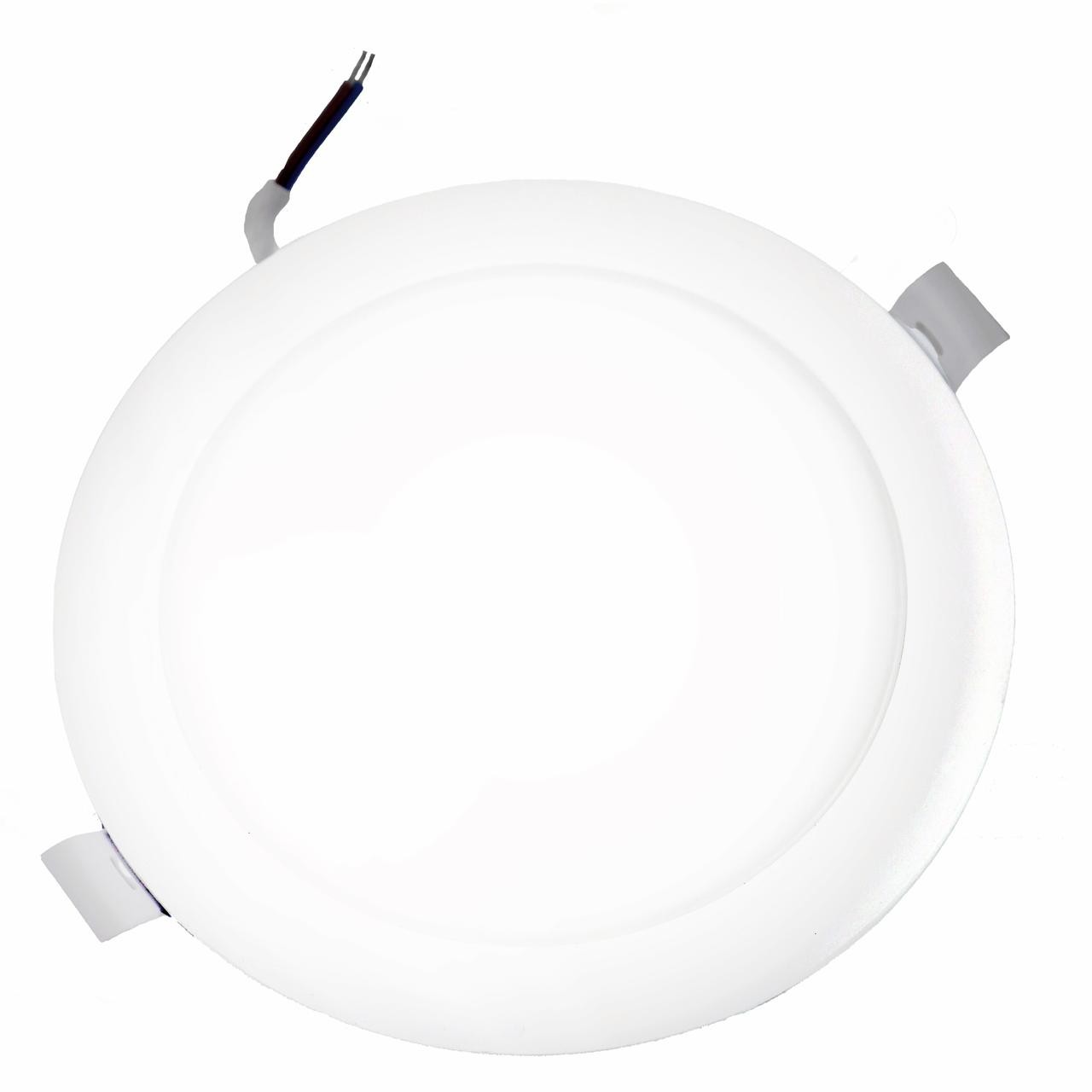 Дөңгелек кіріктірілген шамшырақ STAR (LED) 12W 918lm 4000K D145 (115)x36mm ақ LEDAR