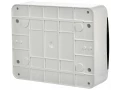             TEKFOR корпусы пластикалық ЩРН-П-12 IP41 қара мөлдір есік ИЭК    