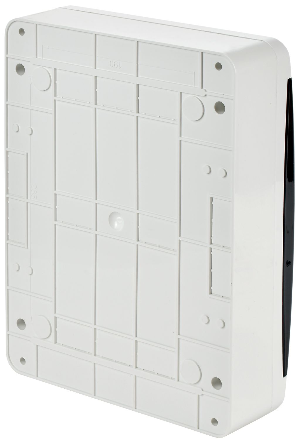             TEKFOR корпусы пластикалық ЩРН-П-24 IP41 қара мөлдір есік ИЭК    